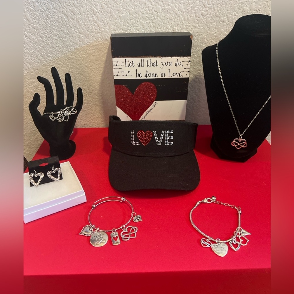 Love-Inspired Jewelry & Accessory Bundle | 6-Piece Gift Set